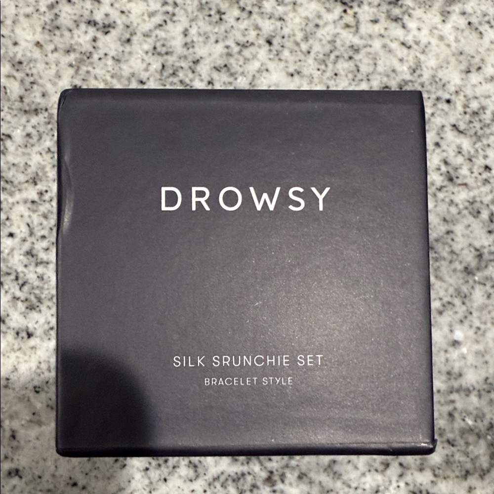 Drowsy Silk Scrunchie Set